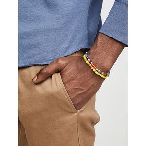 MIKIA WHITE HEARTS BRACELET